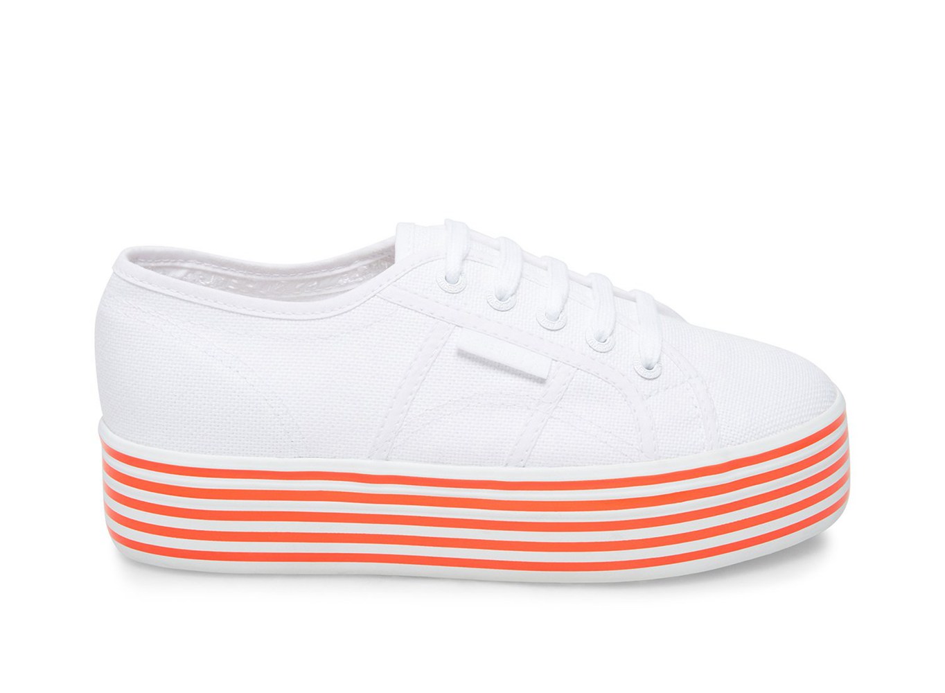 Superga Platform Womens - 2790 Multicolor Cotw - White - GPDIZ9058